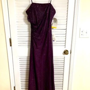 Plum formal dress. New with tag.